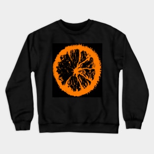 Orange Outburst Crewneck Sweatshirt